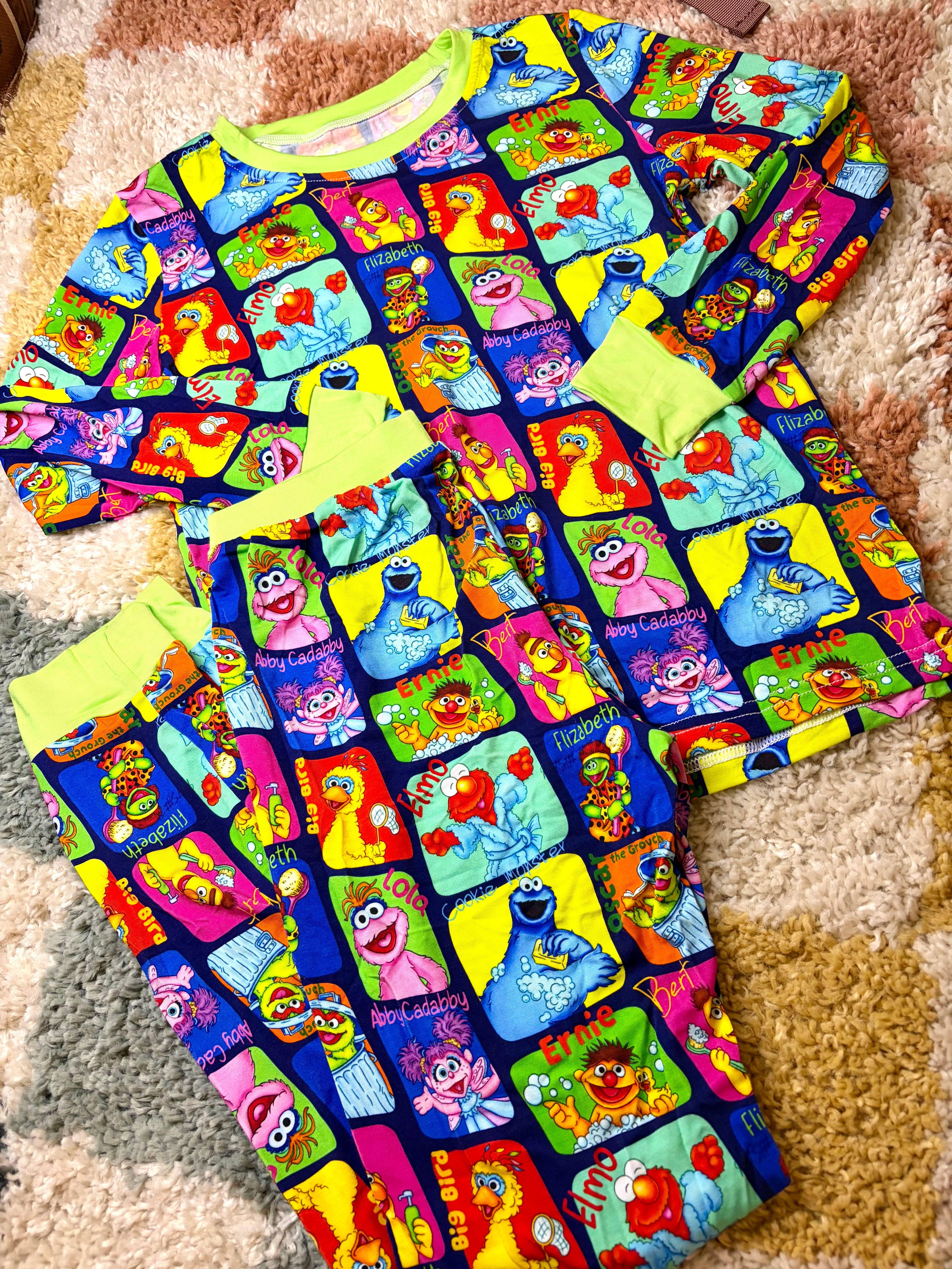 Sesame Street Bamboo 2-Piece