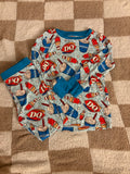 Dairy Queen Long Sleeve Pj Set