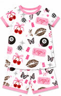 Cherry Kisses & Lucky Wishes Short Set - Preorder