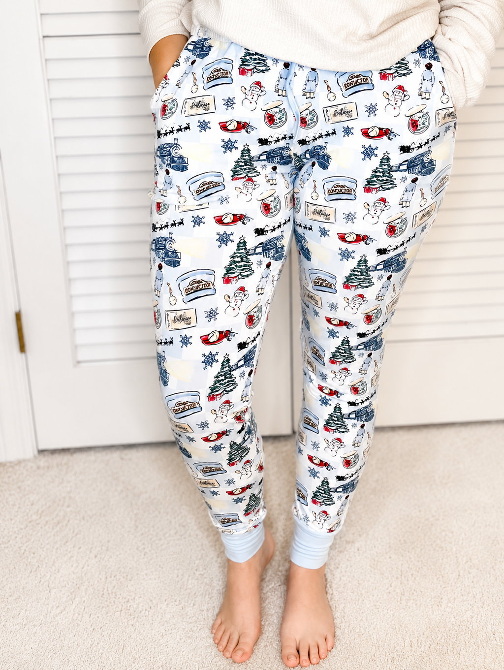 All Aboard for Christmas Women's Jogger
