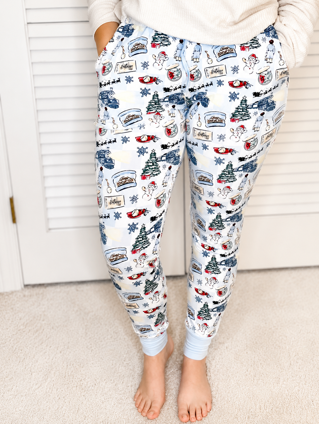 All Aboard for Christmas Women's Jogger