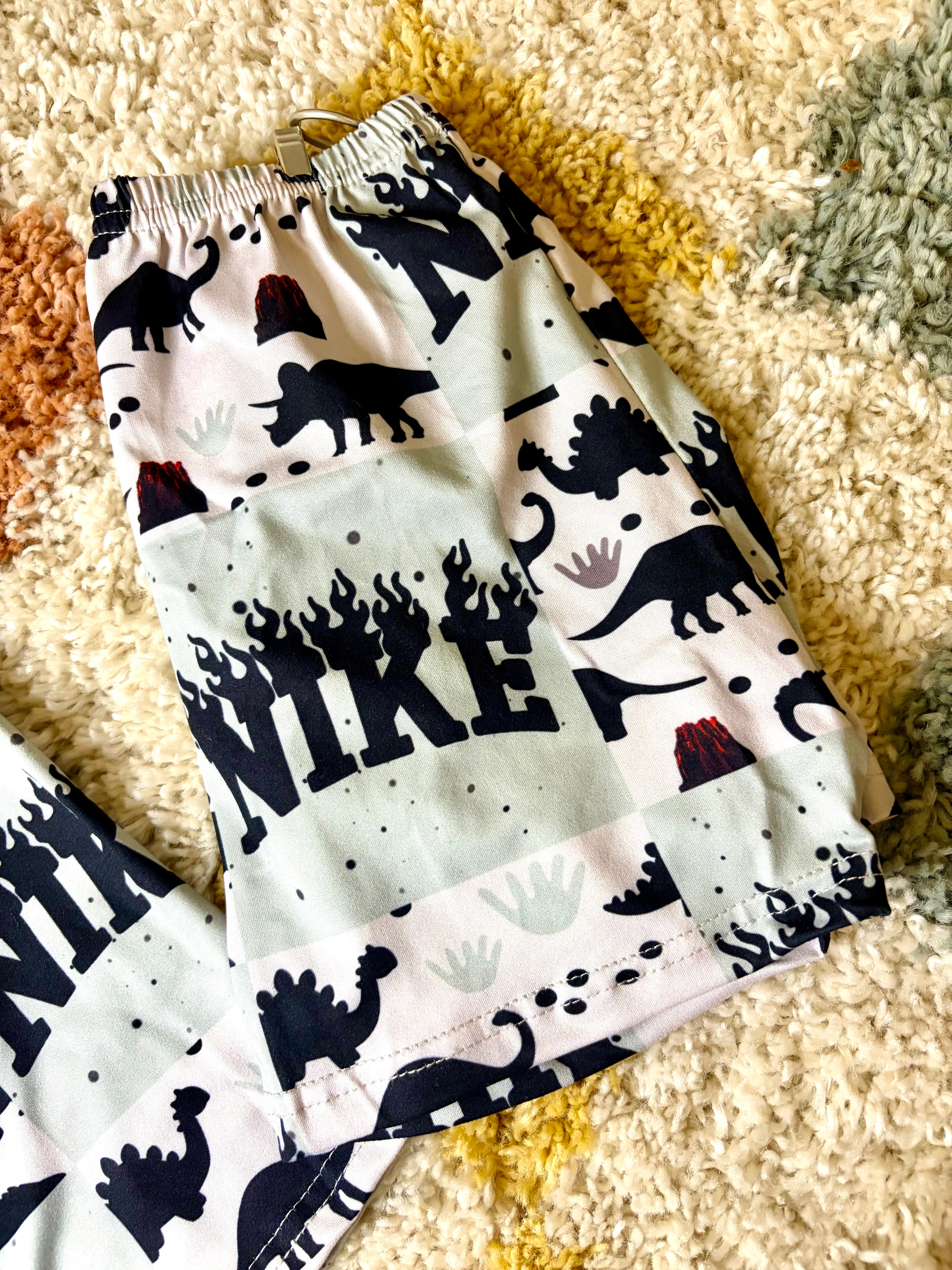 Prehistoric Heat 2 Piece Shorts Set