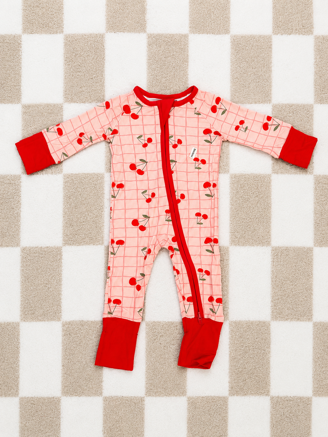 Cherry Sweetheart🍒 Bamboo Zippy