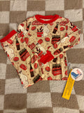 Vintage Coke Bottle Long sleeve and pant set