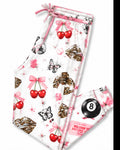 Cherry Kisses and Lucky Wishes - Mama Joggers - PREORDER