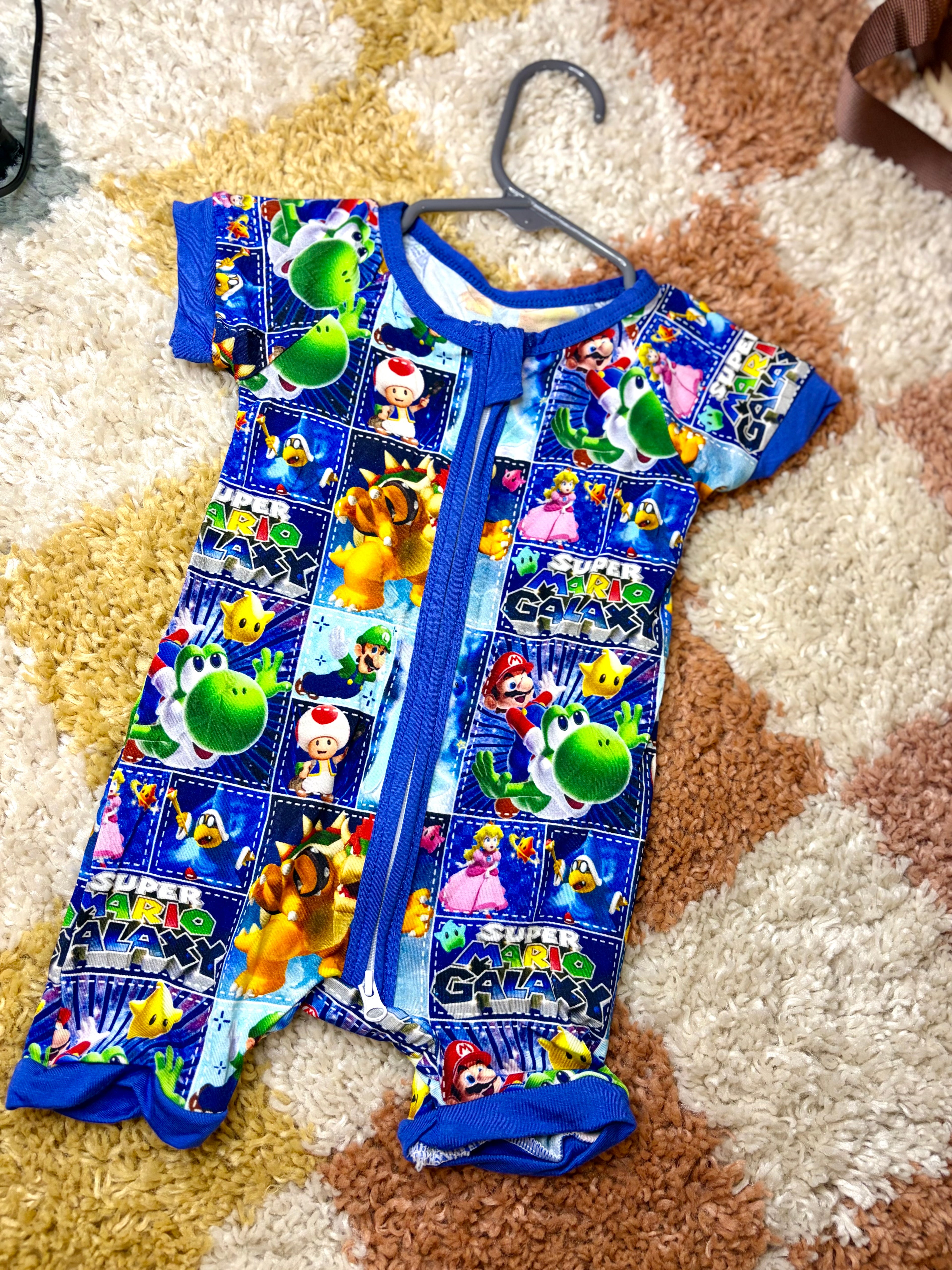 Bamboo Mario Shortie (3-6M)