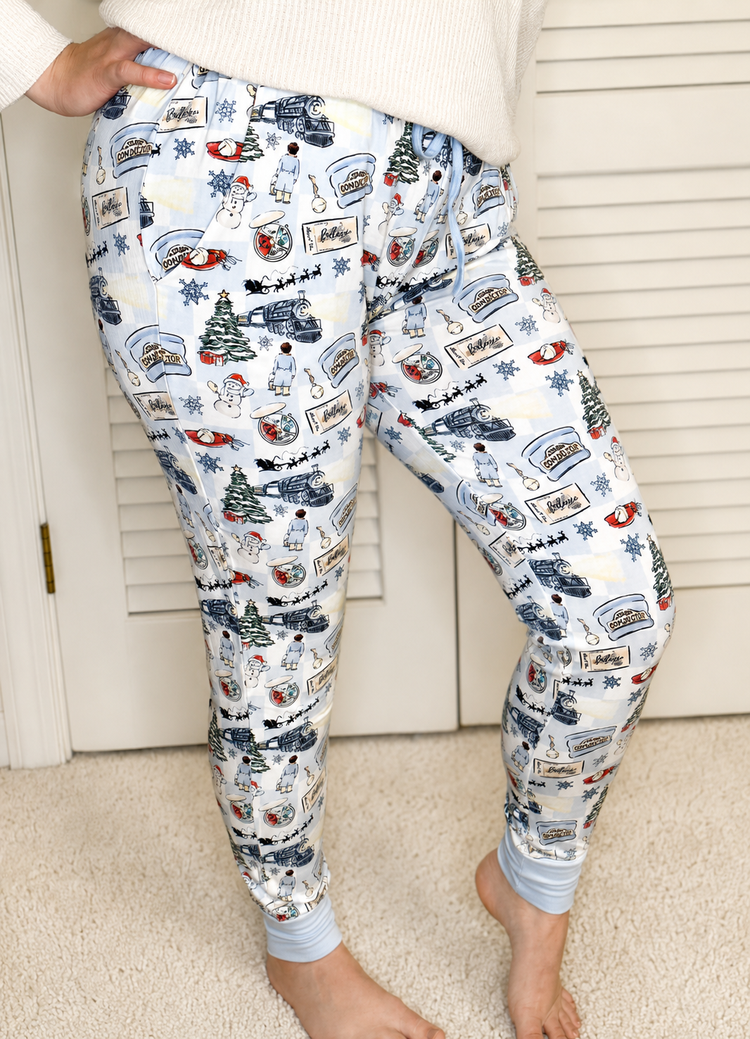 All Aboard for Christmas Women's Jogger