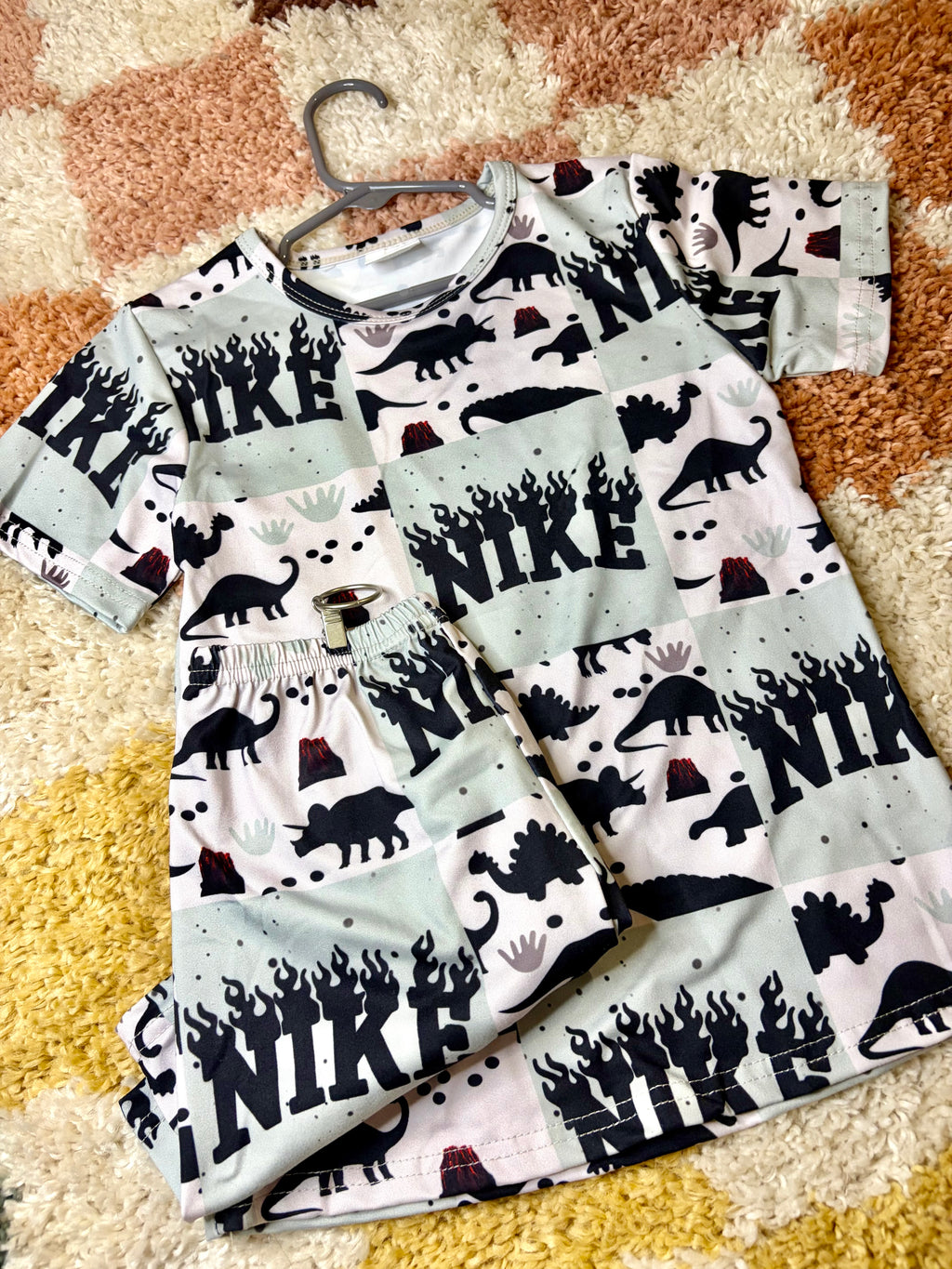 Prehistoric Heat 2 Piece Shorts Set