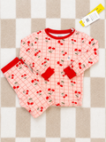 Cherry Sweetheart 🍒Bamboo Long Sleeve & Pant Set