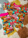 Lucky Little Misfit Short Set