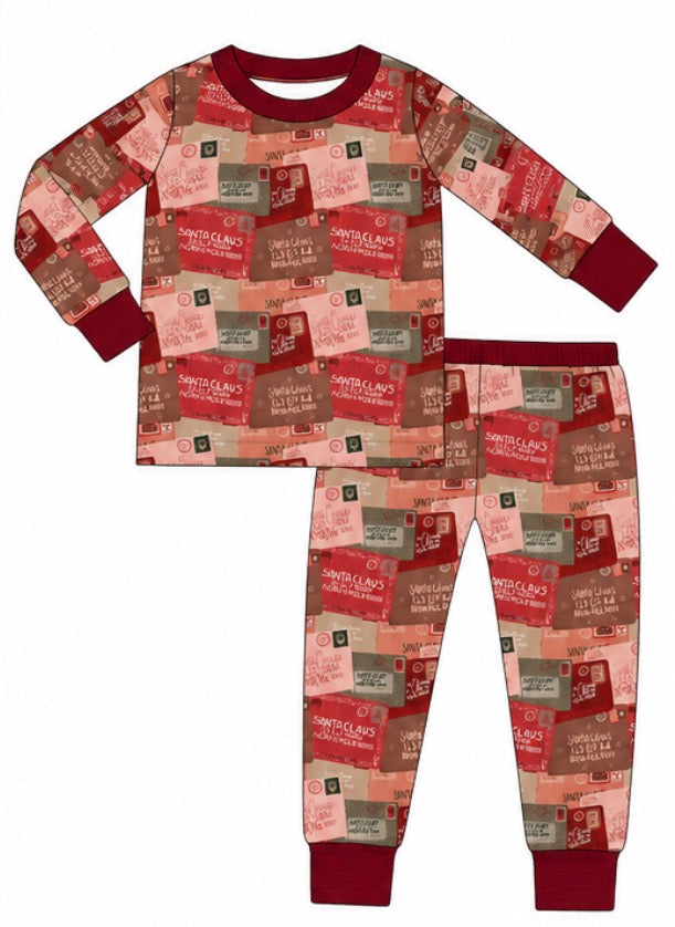 PREORDER - Santa’s Stationary🎅🖋️ - 2 Piece Set