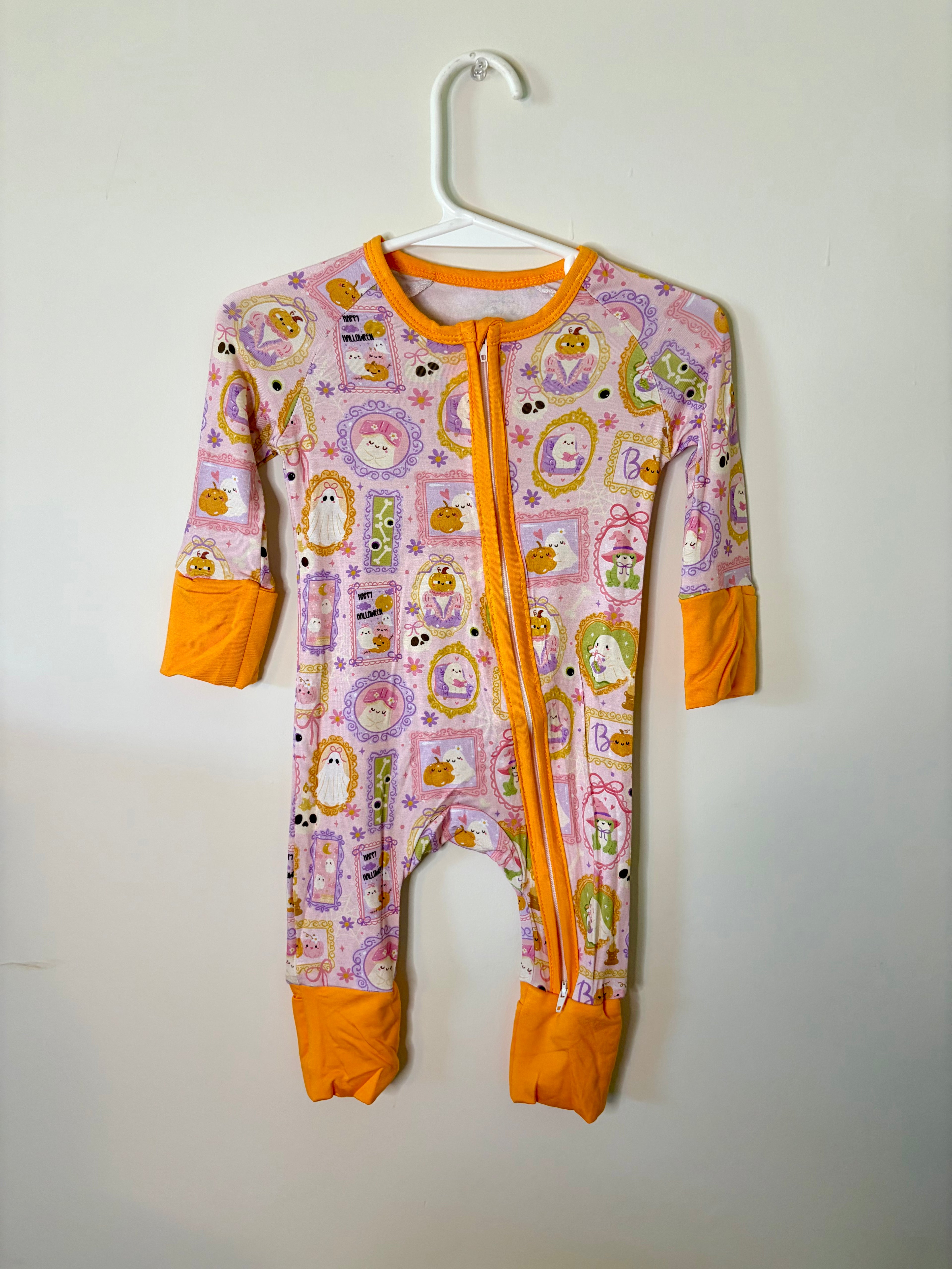 Girl Boo Halloween Zippy