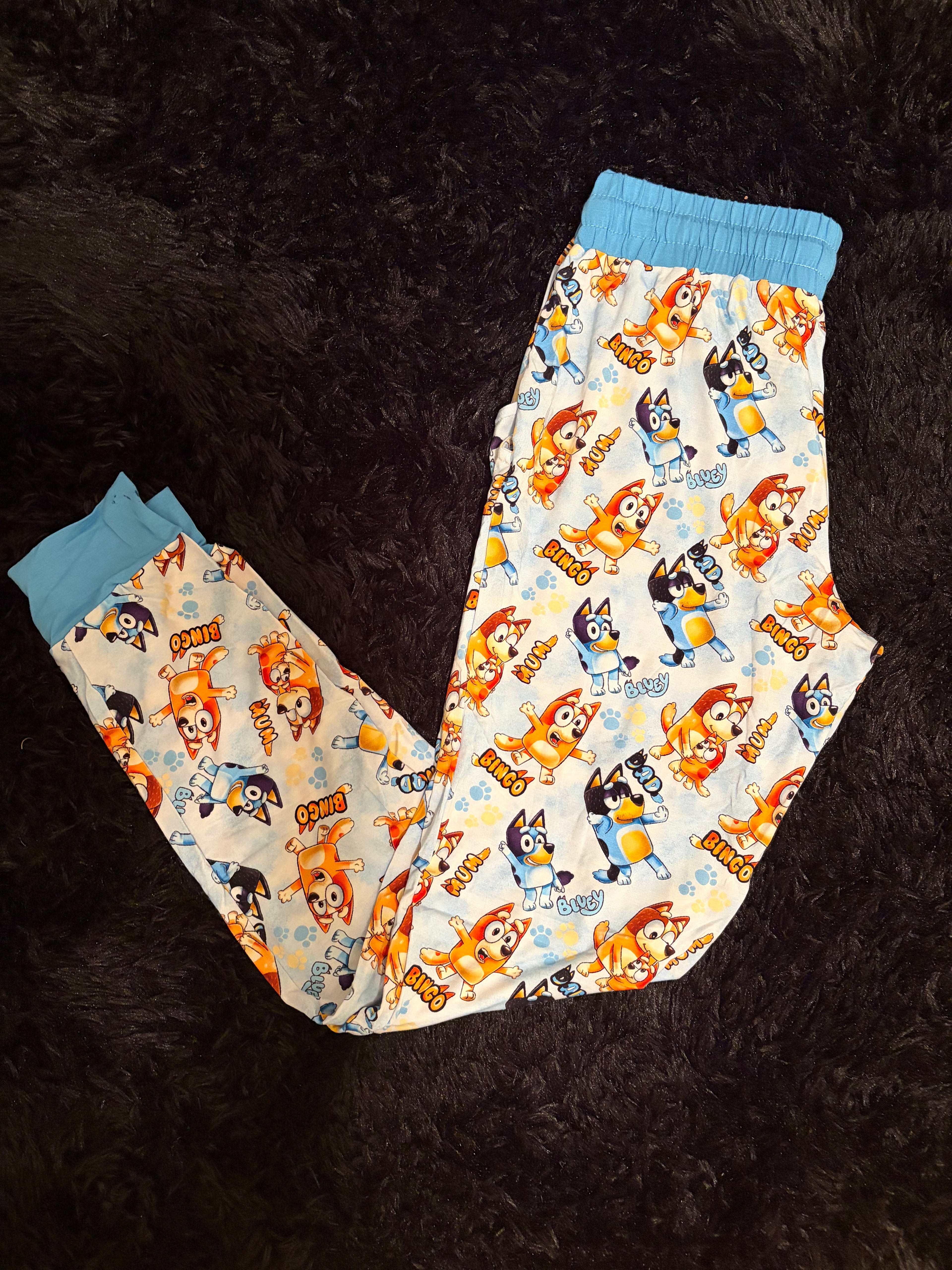 Small Bluey Mom Joggers