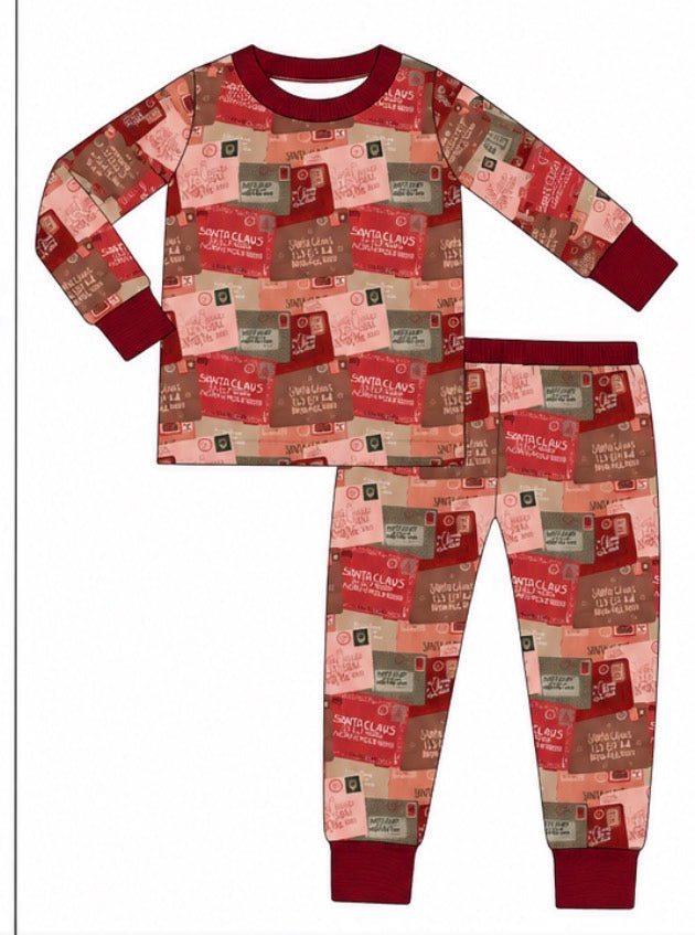 PREORDER - Santa’s Stationary🎅🖋️ - 2 Piece Set