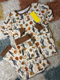 Cowboy Western Brown Set